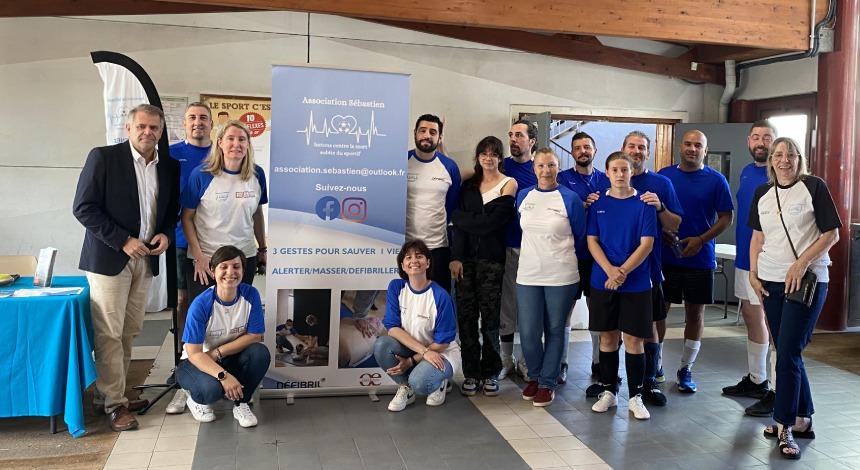 Un tournoi de futsal