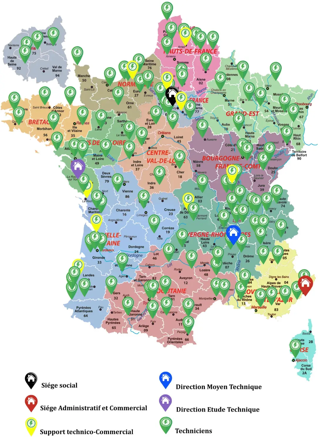Carte de France
