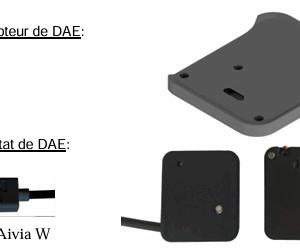 Base et Capteur Aivia W VIVEST POWER BEAT X3